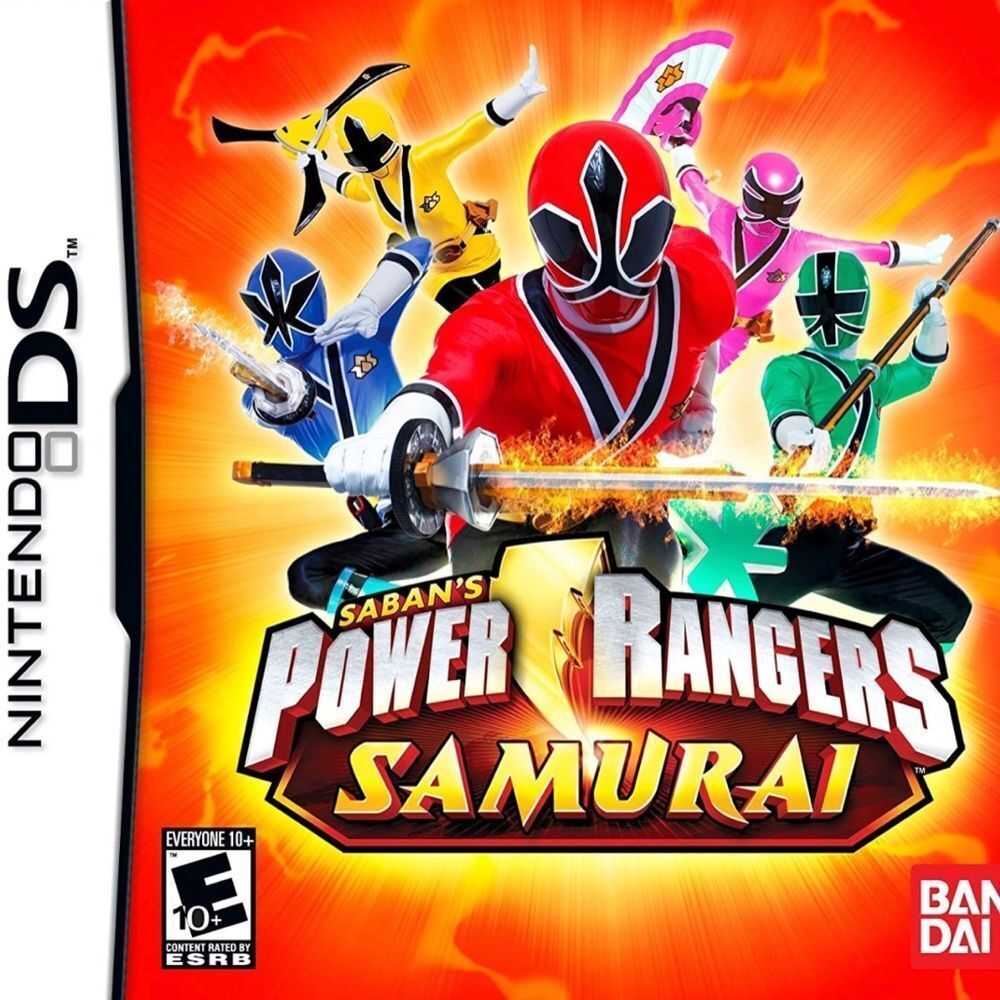 Power Rangers Samurai - Nintendo DS with manual